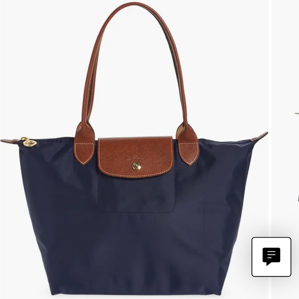 NWT Nordstrom Medium Le Pliage Nylon Shoulder Tote